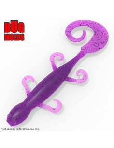 Fishing soft bait mold MudDog 4 inch model ID T243 from Bugmolds