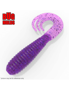 Fishing soft bait mold TripleTail 2 inch model ID T292 from Bugmolds