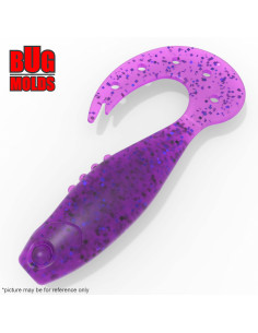 Fishing soft bait mold Hitman 2,3 inch model ID T351 from Bugmolds