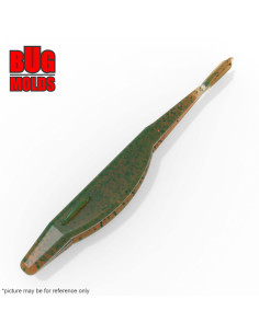 Fishing soft bait mold SuperFluke_FlirtTail 5 inch model ID W346 from Bugmolds