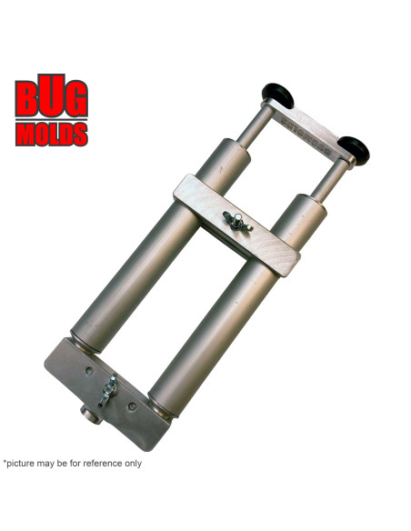 Aluminum Professional 2-color Hand Dual Injector 45+45ml