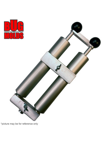 Aluminum Professional 2-color Hand Dual Injector 115+115ml