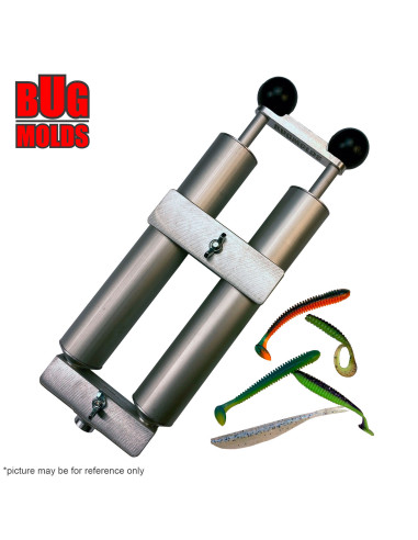 Aluminum Professional 2-color Hand Dual Injector 175+175ml