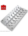 Aluminum CNC Mold Jig Rig Drop Lead Stick 3-10g 8-cav: 3-4-5-6-7-8-9-10g ID L338