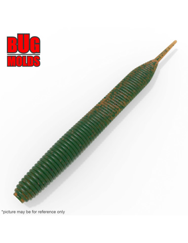 Fishing soft bait mold SexyImpact 2,8 inch model ID W09 from Bugmolds