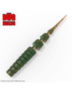 Fishing soft bait mold JavaStick 1 inch model ID W39 from Bugmolds