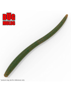 Fishing soft bait mold FlickShake 4,8 inch model ID W57 from Bugmolds