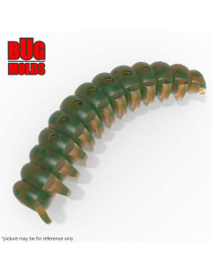 Fishing soft bait mold Camola 1,8 inch model ID W78 from Bugmolds