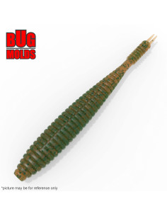 Fishing soft bait mold S-Shad 3,5 inch model ID W107 from Bugmolds