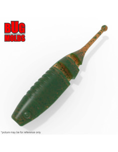 Fishing soft bait mold BabyShad 2,2 inch model ID W111 from Bugmolds