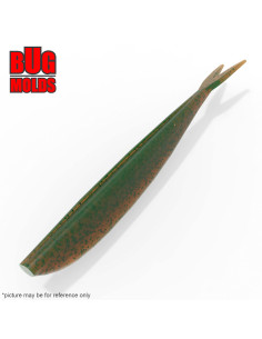 Fishing soft bait mold FinSFish 7 inch model ID W361 from Bugmolds