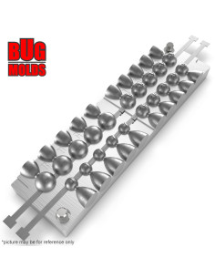 Aluminum CNC Mold Eccentric Joint Sinker Sport Ball 1,75-7g 20-cav: 1,75-1,75-1,75-1,75-1,75-3,5-3,5-3,5-3,5-3,5-5,25-5,25-5,25-