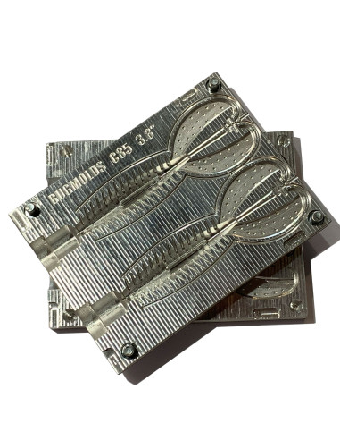 Clearance sale -20% ZCraw 3,8inch 2-cav Aluminum mold