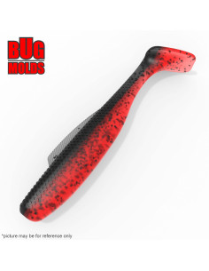 Fishing soft bait mold DiezelMinnowz 3 inch model ID V716 from Bugmolds