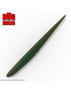 Fishing soft bait mold SlugGo 9 inch model ID W741 from Bugmolds