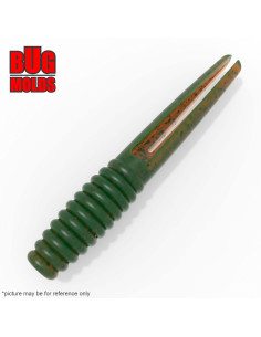 Fishing soft bait mold MinnowMindR 2 inch model ID W747 from Bugmolds