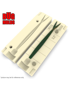 Fishing soft bait mold FinSFish 3,5 inch model ID W813 from Bugmolds 2