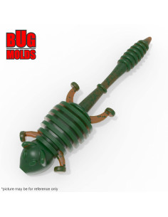 Fishing soft bait mold MikMouse 3 inch model ID W322 from Bugmolds