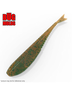Fishing soft bait mold Glider 2,3 inch model ID W400 from Bugmolds