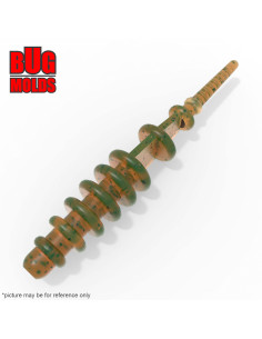 Fishing soft bait mold JavaTanta 1 inch model ID W462 from Bugmolds