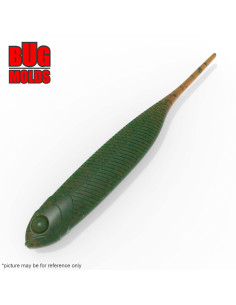Fishing soft bait mold FlashJSW 5 inch inch model ID W615 from Bugmolds