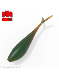 Fishing soft bait mold VJerk 1 inch inch model ID W874 from Bugmolds