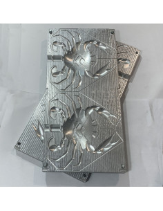 Clearance sale -20% 3dCrab 4inch 2-cav Aluminum mold