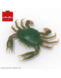 Clearance sale -20% 3dCrab 4inch 2-cav Aluminum mold 2