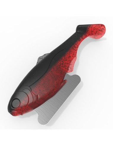 DIY Fishing soft bait Aluminum offset hook Swimbait 1-cav mold BattleShad 5inch model ID SV1149_1a1_o