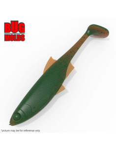 Fishing soft bait mold Bleak 3,1 inch model ID V1166 from Bugmolds