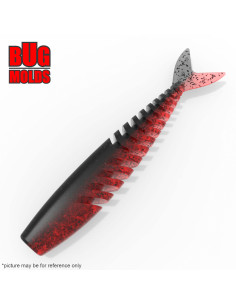 Fishing soft bait mold Machete Minnow 3,25 inch model ID V1178 from Bugmolds