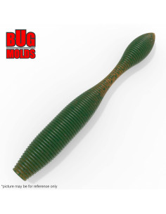 Fishing soft bait mold YamamotoNekoMacho 4,5 inch model ID W882 from Bugmolds