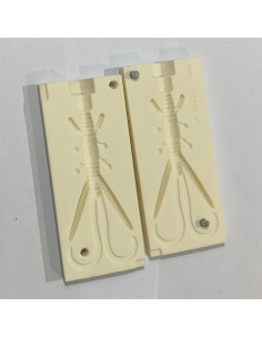 Clearance sale -20% CritterHawg 4inch 1-cav Stone mold