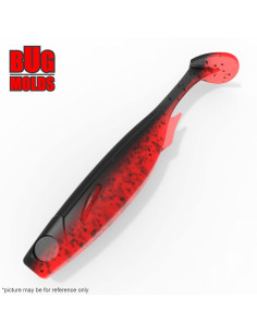 Fishing soft bait mold SparkShad 3,1 inch model ID V1126 from Bugmolds