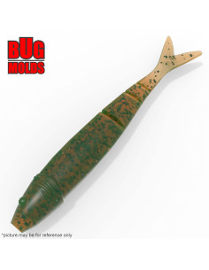 Fishing soft bait mold BladeMinnow 2 inch model ID W415 from Bugmolds