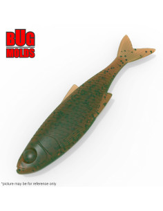 Fishing soft bait mold SunnyFish 3,25 inch model ID W872 from Bugmolds