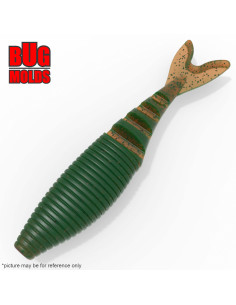 Fishing soft bait mold Zako 6 inch model ID W875 from Bugmolds