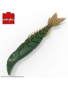 Fishing soft bait mold MultiSegmentsLures 4 inch model ID W902 from Bugmolds