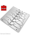 Aluminum CNC Mold Jig Head Eagle Lead 1,3-5g 6-cav: 1,3-1,3-3,5-3,5-5-5g ID L1285