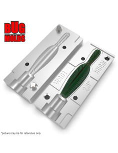 Fishing soft bait mold YamatanukiStick 2,5 inch model ID W901 from Bugmolds 2