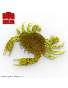 Clearance sale -20% 3dCrab 1,5inch 3-cav Aluminum mold ID BC322_3ai_0_20