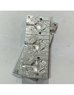 Clearance sale -20% 3dCrab 1,5inch 3-cav Aluminum mold ID BC322_3ai_0_20 2