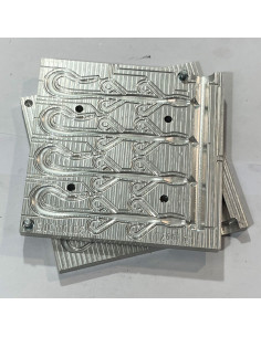 Clearance sale -20% WildThangLizards 4inch 4-cav Aluminum mold ID BT244_4a1_0_20 2