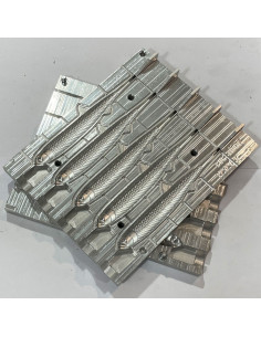 Clearance sale -20% FlashJSplit 6inch 5-cav Aluminum mold ID BP2529_5ai_0_20