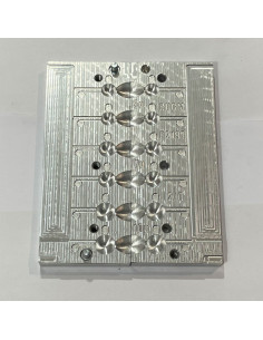 Clearance sale 20% Aluminum CNC Mold Jig Head JigHeadClamp 5-10g 6-cav: 5-5-7-7-10-10g ID BP2197_0_20