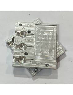 Clearance sale 20% Aluminum CNC Mold Jig Head JigHeadClamp 20-24g 3-cav: 20-22-24g ID BP2208_0_20