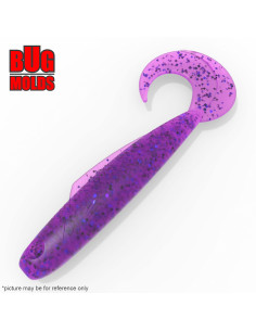 Fishing soft bait mold KiXterL 3,8 inch model ID T463 from Bugmolds