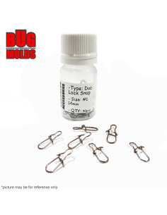 Duo lock snap 1-14mm 50pcs
