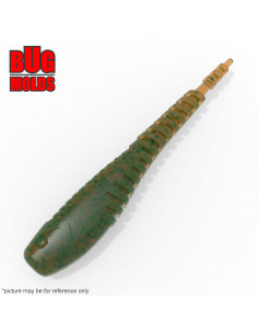 Fishing soft bait mold Spitfire 1,75 inch model ID W987 from Bugmolds