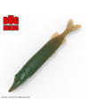Fishing soft bait mold Y-Pike 5 inch model ID DPA013 from Bugmolds